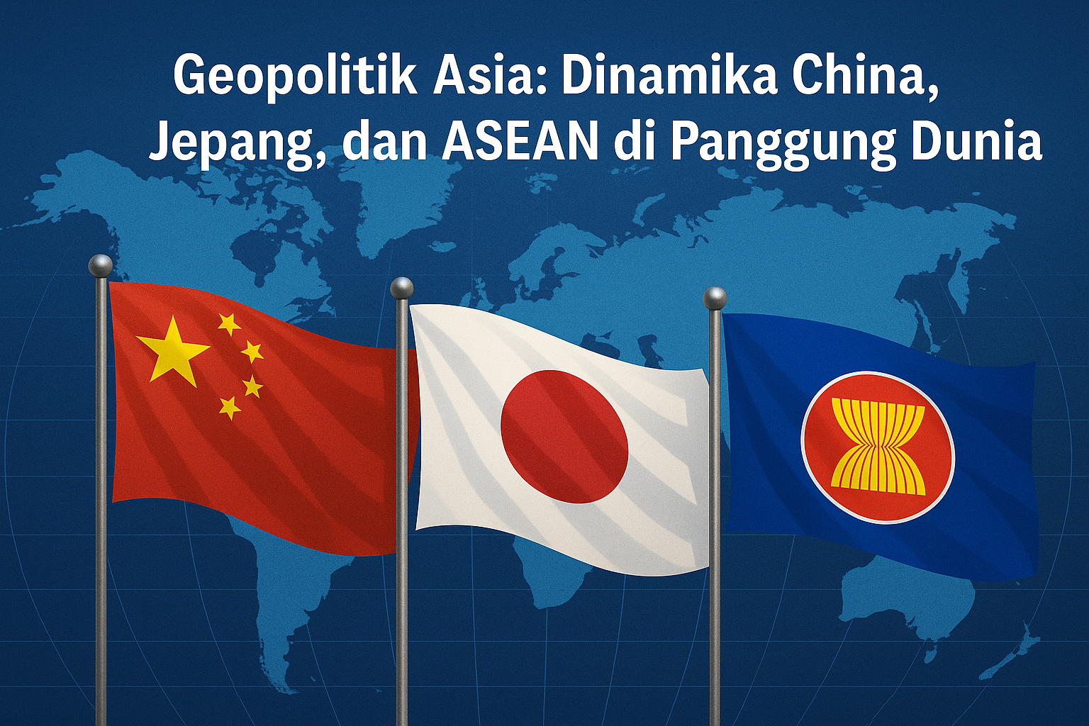 Geopolitik Asia 2025: Dinamika China, Jepang, dan ASEAN di Panggung Dunia
