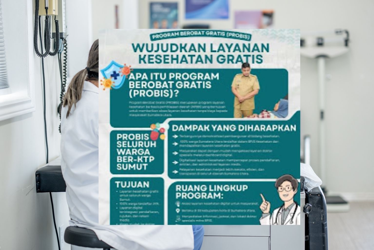 Probis 2025 : Program Berobat Gratis untuk Sumatera Utara