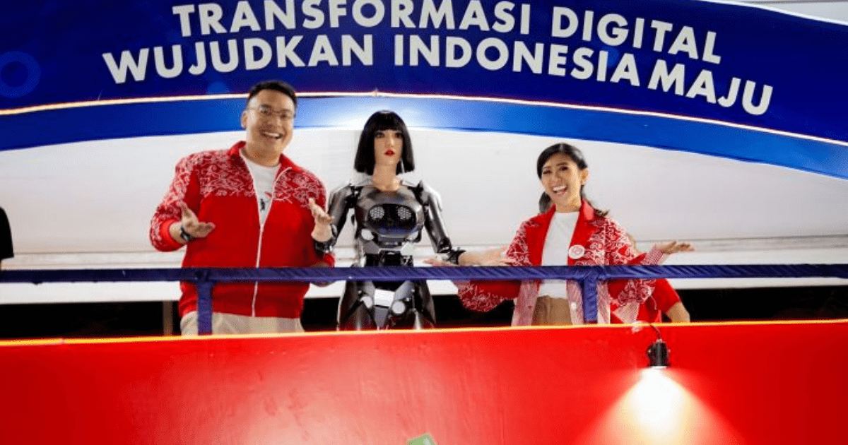 Truk Digital Kemkomdigi: Meriah HUT RI