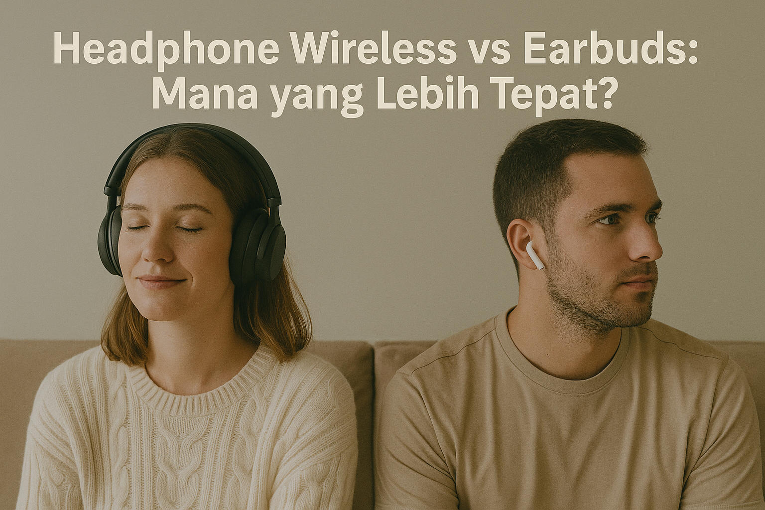 Headphone Wireless vs Earbuds: Mana yang Lebih Tepat?
