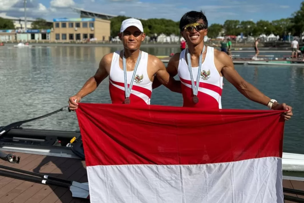Indonesia Raih Medali di Kejuaraan Dunia Dayung 2025