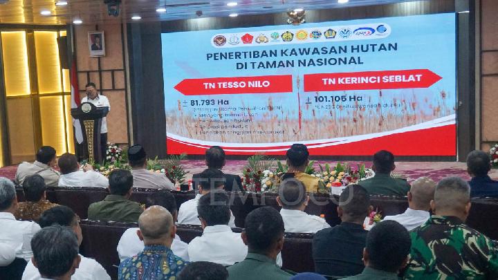 Investigasi Perusakan Pos Pengamanan di Taman Nasional Tesso Nilo